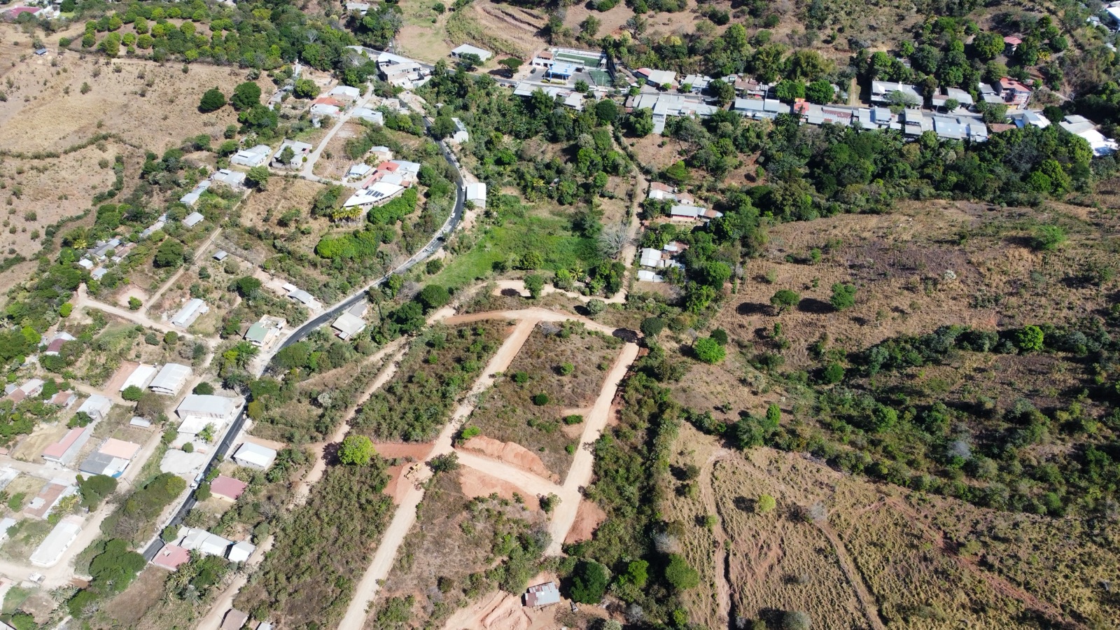 Vista aérea del entorno del proyecto