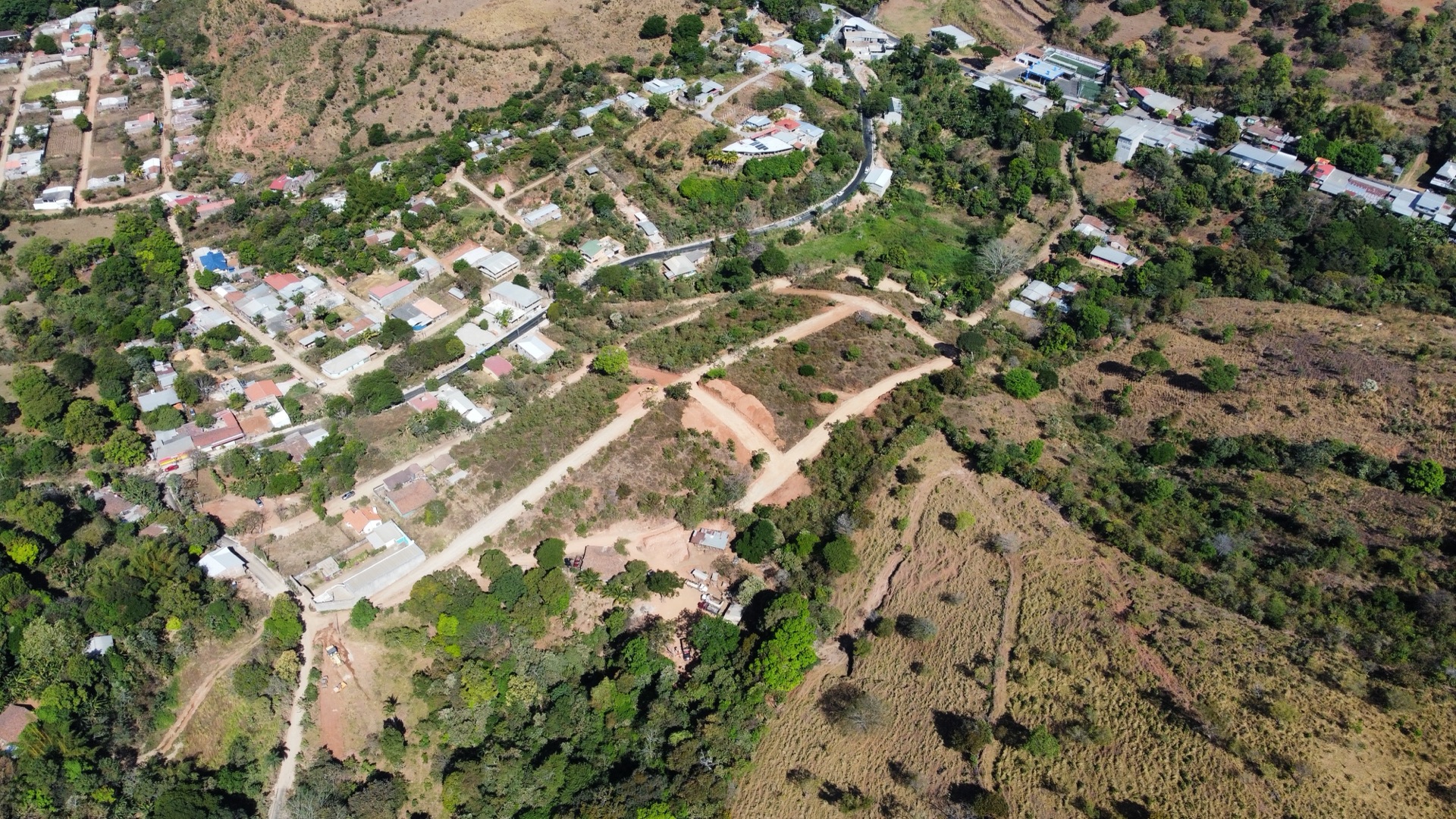 Calles internas del proyecto ya trazadas