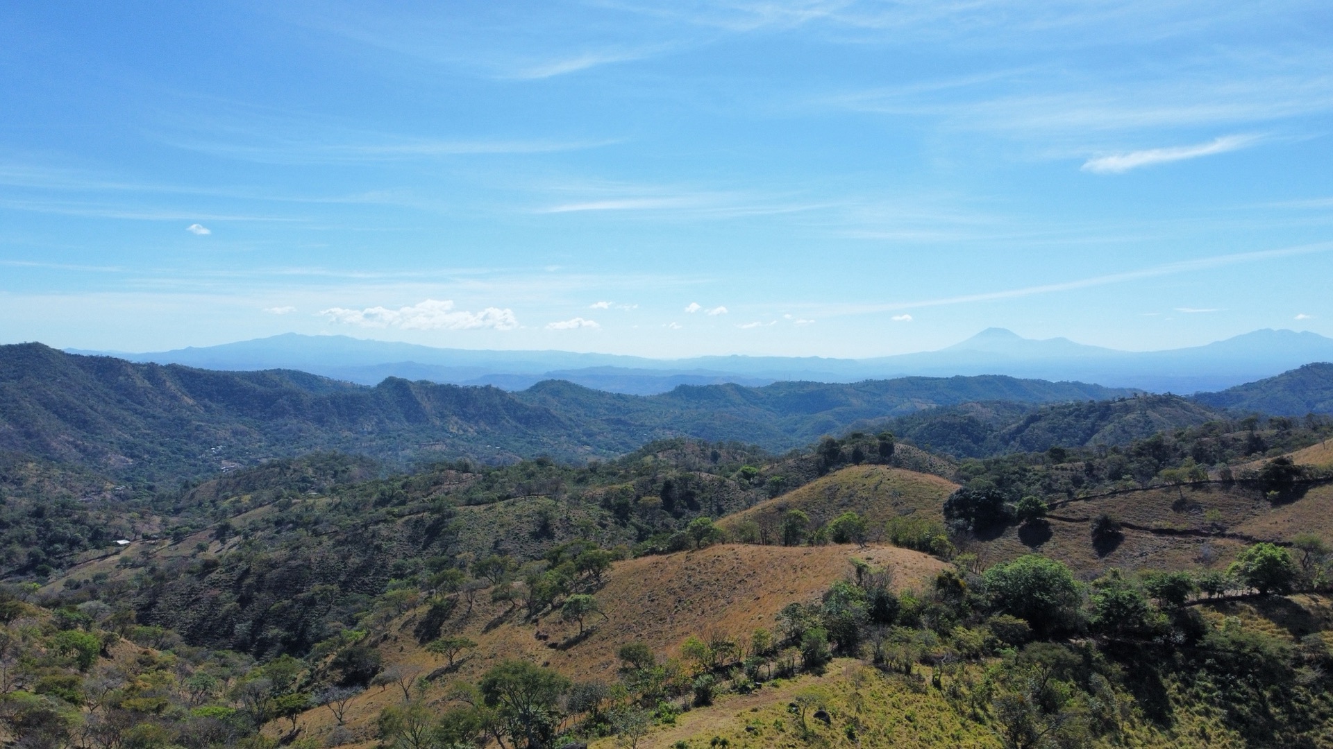 Panorámica de las montañas de Cabañas